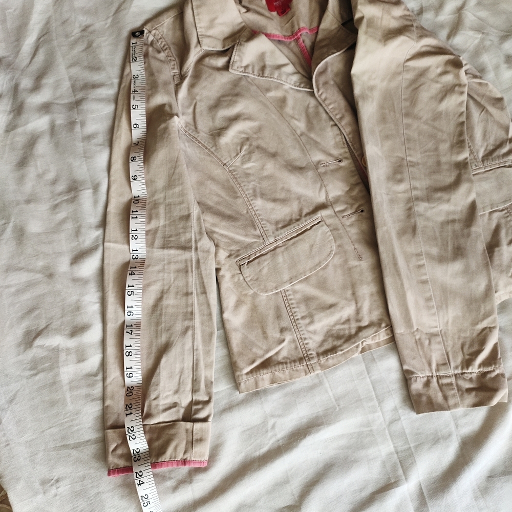 Fixed rate - Beige cotton jacket - Picture 7 of 11